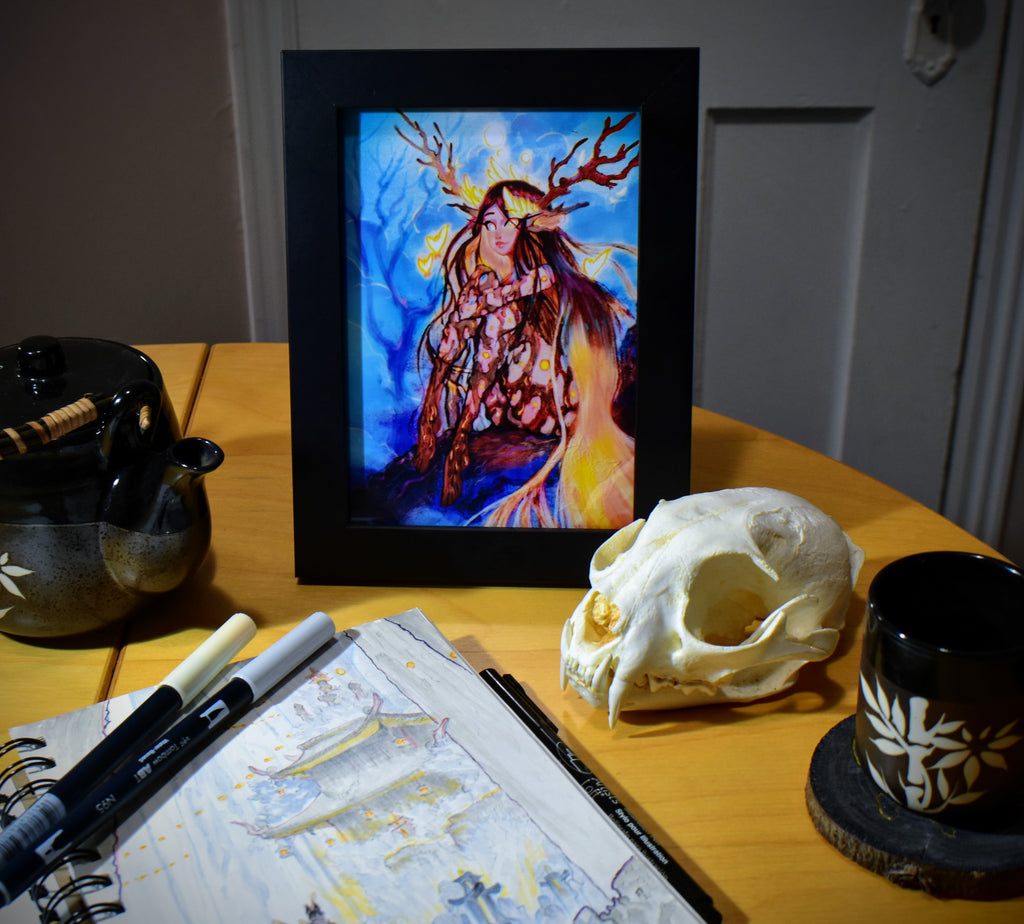 Prints, Phoenix Dryad